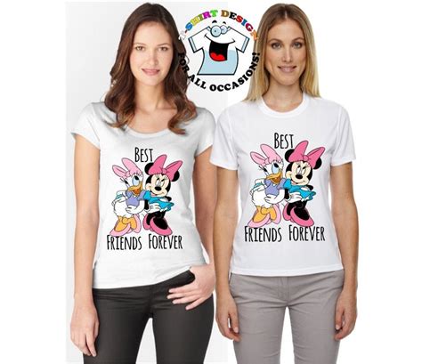 Best Friends Forever Disney Shirts Couples Shirts Minnie and - Etsy