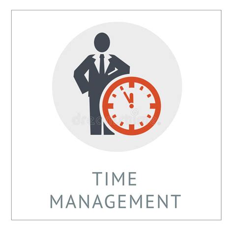 Time Management Simpel Logo Icon Vector Ilustration Stock Vector ...