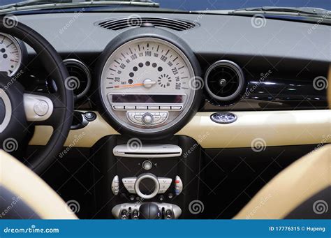 Mini cooper s Car interior stock image. Image of dashboard - 17776315