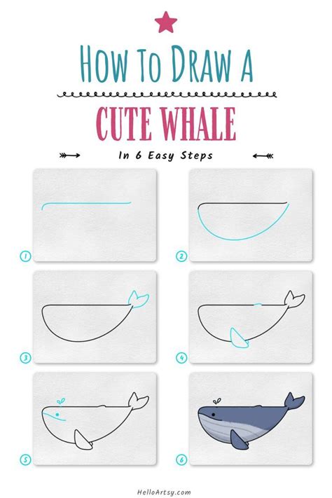 Cute Whale Drawing | Whale drawing, Cute whales, Drawings