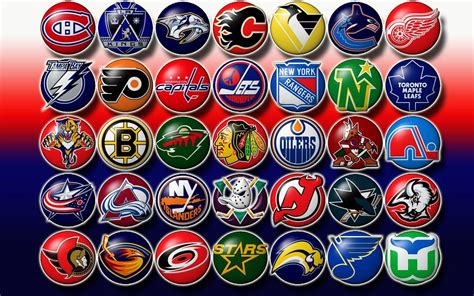 Old Nhl Logos