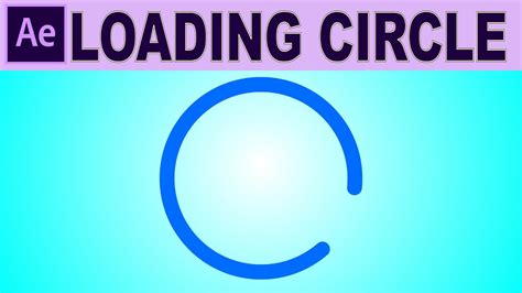 Loading Circle Animation - Adobe After Effects Tutorial - YouTube