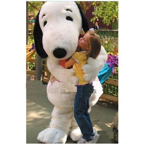 Wholesale EPE Adult Size Snoopy Dog Mascot Costume Halloween Chirastmas ...