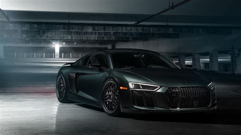 #2018 #audi black car #car sports car audi r8 luxury vehicle luxury car #5K #wallpaper # ...