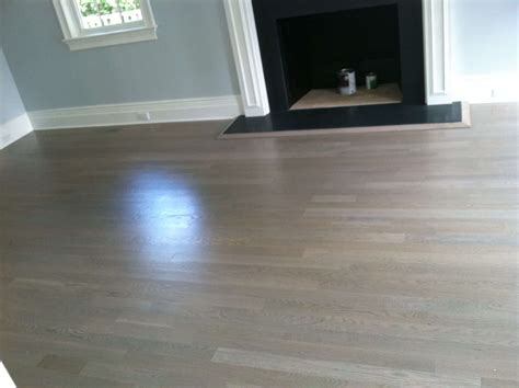 Staining hardwood floors gray | Refinish wood with gray | Westchester