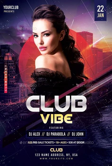 Club Flyer Templates | Event flyer templates, Club flyers, Event flyer