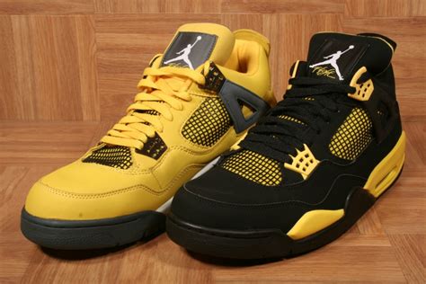 Air Jordan IV Retro "Thunder and Lightning" Pack on eBay - SneakerNews.com