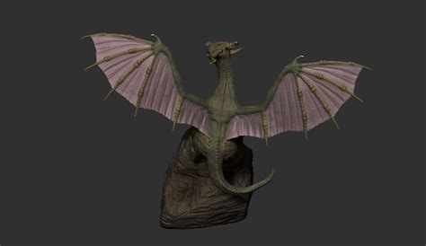 ArtStation - Dragon.stl | Resources