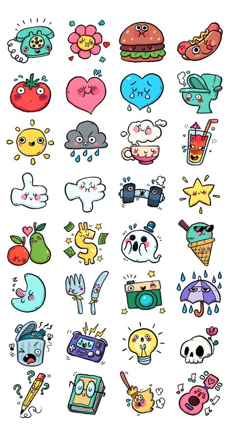 Chat App Stickers on Behance