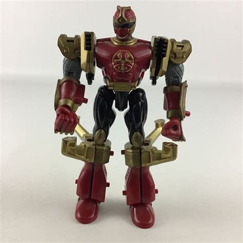 Power Rangers Ninja Storm Triple Zord Red Crimson Figure Vintage Bandai 2002 Toy - Etsy