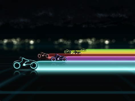 Tron Legacy Lightcycle Race - Wallpaper, High Definition, High Quality, Widescreen