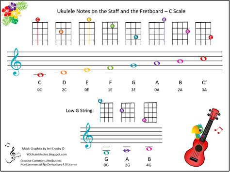 Jeri's YOUkulele Notes