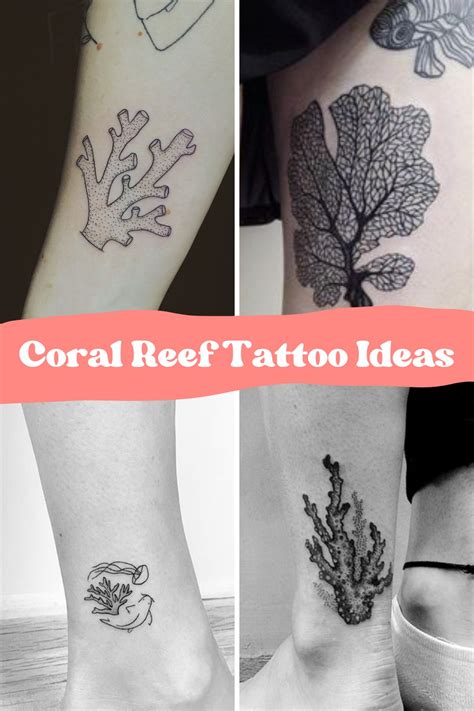 37+ Coral Reef Tattoo Ideas Pretty Like The Ocean - Tattoo Glee