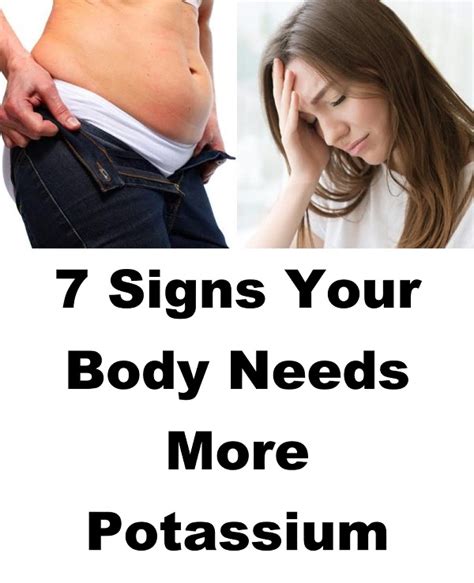 Low Potassium Levels? 7 Signs You Need More Potassium