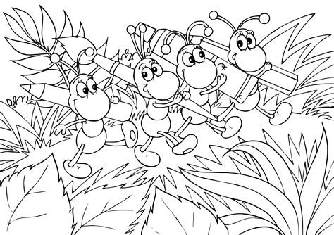 Free Free Printable Ant Coloring Pages, Download Free Free Printable ...