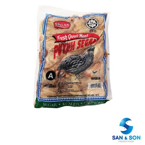 Frozen Burung Puyuh 10 Ekor Per Packet