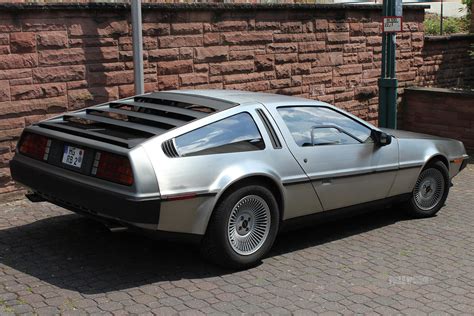 1982 DeLorean DMC-12 (rear view) | 1980s | Paledog Photo Collection