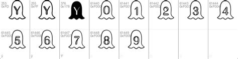 Halloween Ghost Windows font - free for Personal