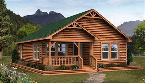 Cool Log Cabin Modular Homes Prices - New Home Plans Design