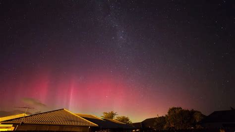 Timelapse of Aurora Australis in New Zealand