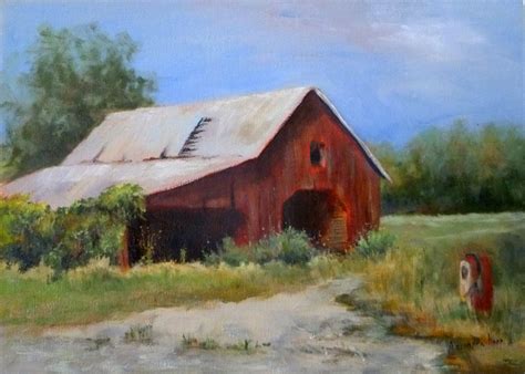 image 0 | Canvas painting, Barn art, Barn painting