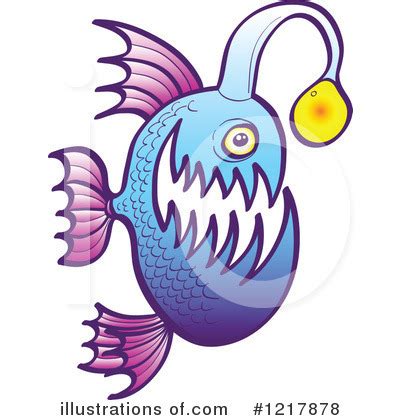 Anglerfish Clipart #1044978 - Illustration by xunantunich