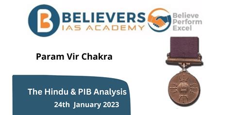 Param Vir Chakra - Believers IAS Academy