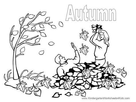 Autumn Coloring Pages