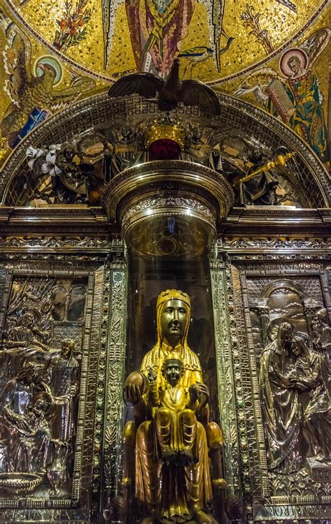 Edit free photo of Montserrat,black madonna,catalonia,spain,monastery ...