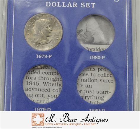 Historic Coin Collection - Susan B. Anthony Dollar Set*** Nicely Packed ...