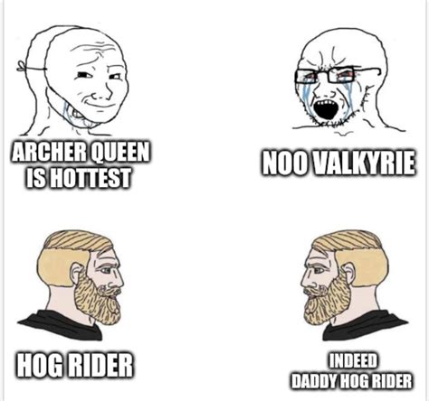 Hog rider and his hog : r/ClashOfClans