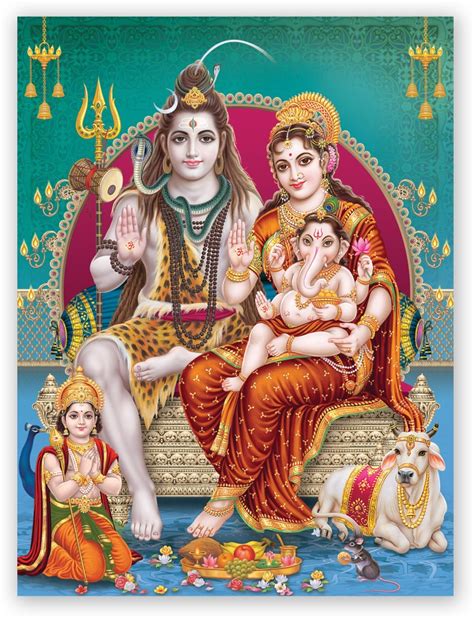 Lord Shiva Family Wallpapers High Resolution