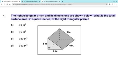 Net Of A Right Angled Triangular Prism