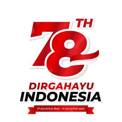 Gambar Logo Rasmi Hut Ri 78 Pada Hari Kemerdekaan Indonesia 2023 Vektor, Logo Pondok Ri 78, Hari ...