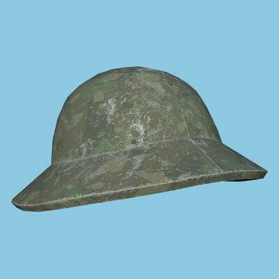 Soldier Helmet 02 - Camouflage 3D Model by gsommer