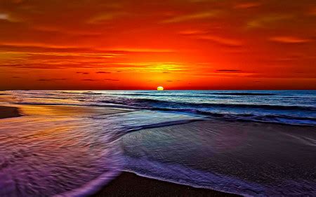 Red Sunset - Sunsets & Nature Background Wallpapers on Desktop Nexus ...