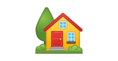 🏡 House With Garden Emoji