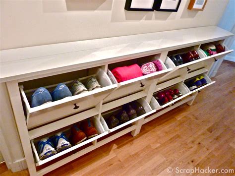 The Bespoke IKEA HEMNES Shoe Cabinet | Ikea hemnes shoe cabinet, Ikea shoe storage, Diy storage