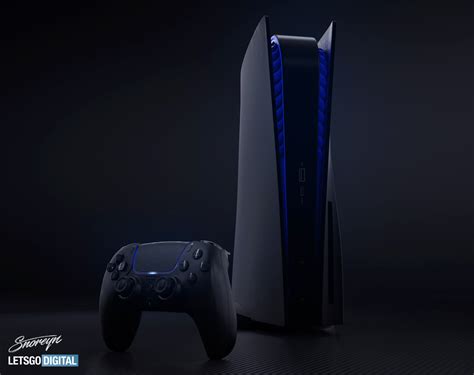 This PS5 Black Edition Console Render Incredibly Sleek - PlayStation Universe