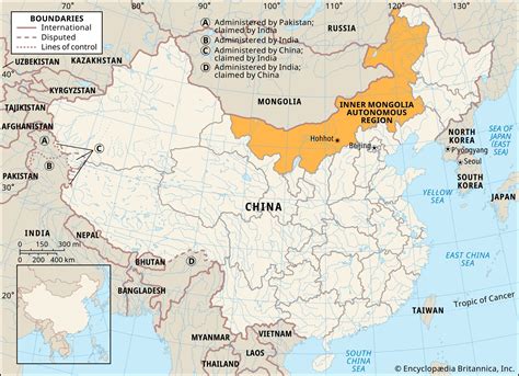 Map Of China And Mongolia - Kasey Matelda