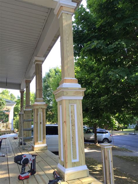 IMG_9199.JPG (1200×1600) | Front porch columns, Craftsman porch, Porch ...