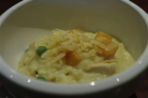 Chicken, Pumpkin & Pea Risotto | Thermovixens