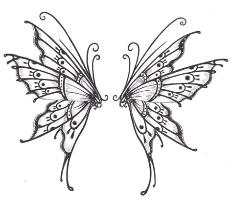 Fairy Wings Png Clipart - Butterfly drawing art fairy, wings, blue and ...