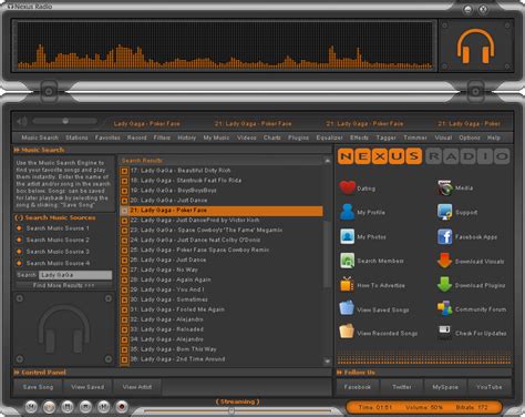 Nexus Radio 5.7 | Internet Radio Software