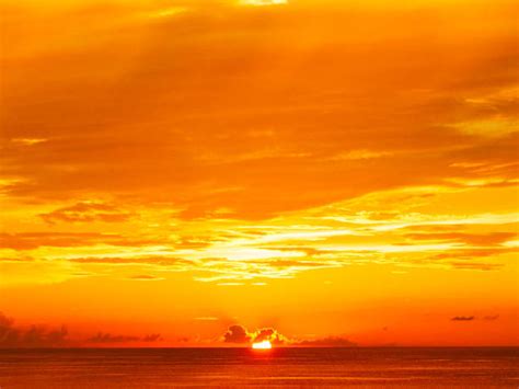 Sunset Orange Sky Stock Photos, Pictures & Royalty-Free Images - iStock