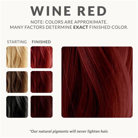 Wine Red Henna Hair Dye | Henna Color Lab® - Henna Hair Dye