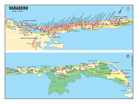 Map Of Varadero Cuba Resorts – Westjavac