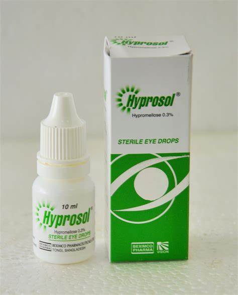 HYPROMELLOSE 0.3% STERILE EYE DROPS – Hills Pharmaceuticals Ltd