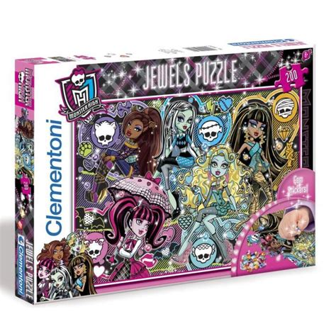 Puzzle Monster High Jewels 250 pcs - Achat / Vente puzzle - Cdiscount