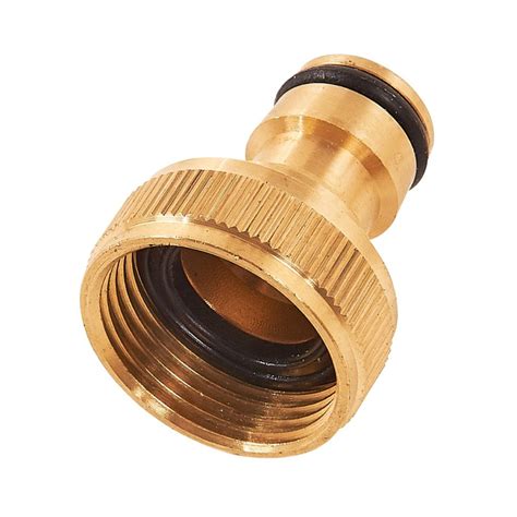 3/4" brass hose connector - male - Amtech